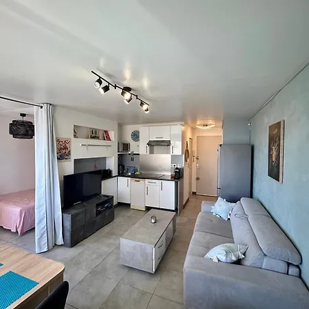 Vue Beau 2pieces, Proche Plage, Centre-ville Cannes